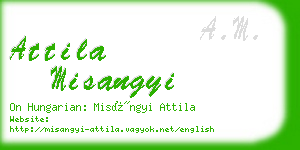 attila misangyi business card